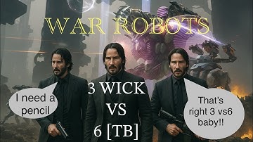 WAR ROBOTS WICK 3 Vs 6 TB #gaming #warrobots #stryx #atlas #gameplay #gamingvideos #games