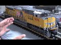 Mth one gauge chelle g sd70ah sd70ace avec proto sound 30 massif