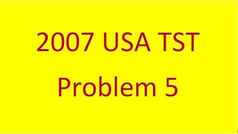 Symmedian -  USA TST 2007