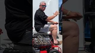 Chevy V8 Powered Barstool Scooter #shorts