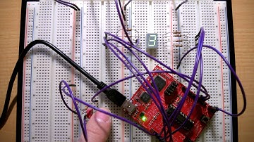 TI LaunchPad MSP430: 7-Seg Dice Controlled With A Push Button And Wait Animation