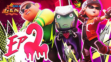 EP02 - BoBoiBoy Galaxy Gentar | Wira Dalam Bahaya