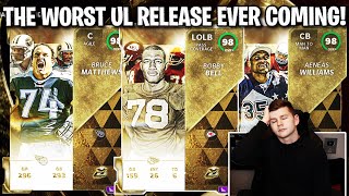 THE WORST ULTIMATE LEGENDS RELEASE EVER ULS BOBBY BELL, WILLIAMS, AND MATTHEWS COMING | MADDEN 21