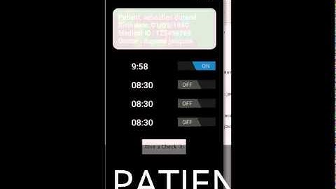 Android Capstone Project - Symptom Management - StéphaneD.