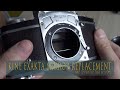 Kine exakta mirror replacement and spool upgrade