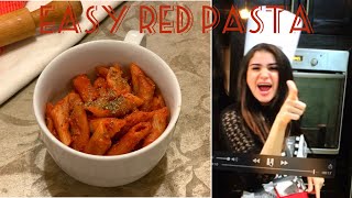 اسهل و اسرع مكرونة فى الميكروويف  Red Sauce Pasta In Microwave