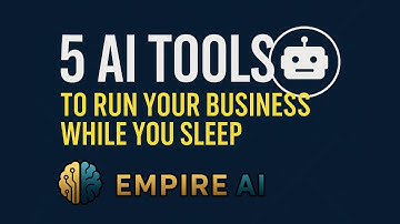 5 AI Tools That Run Your Business While You Sleep (2025 Strategy)