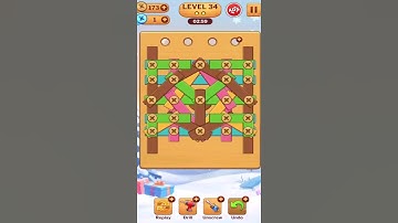Wood Nuts, Bolts and Screws | level 34 . Gameplay | #Android #youtubeshorts #game #ios