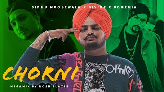 CHORNI (MegaMix) - Sidhu Moose Wala, Divine & Bohemia | Prod. By Rosh Blazze | Punjabi Songs (2023) Resimi