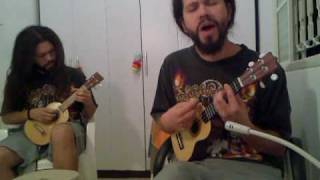 Video thumbnail of "Toxicity System of a Down cover on ukulele  by KzmA"