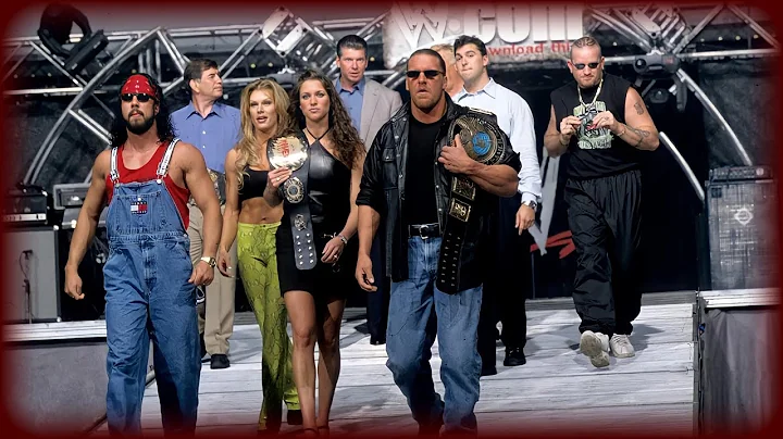 The McMahon-Helmsley Regime confronts The Undertaker & The Rock: RAW IS WAR, May 29, 2000