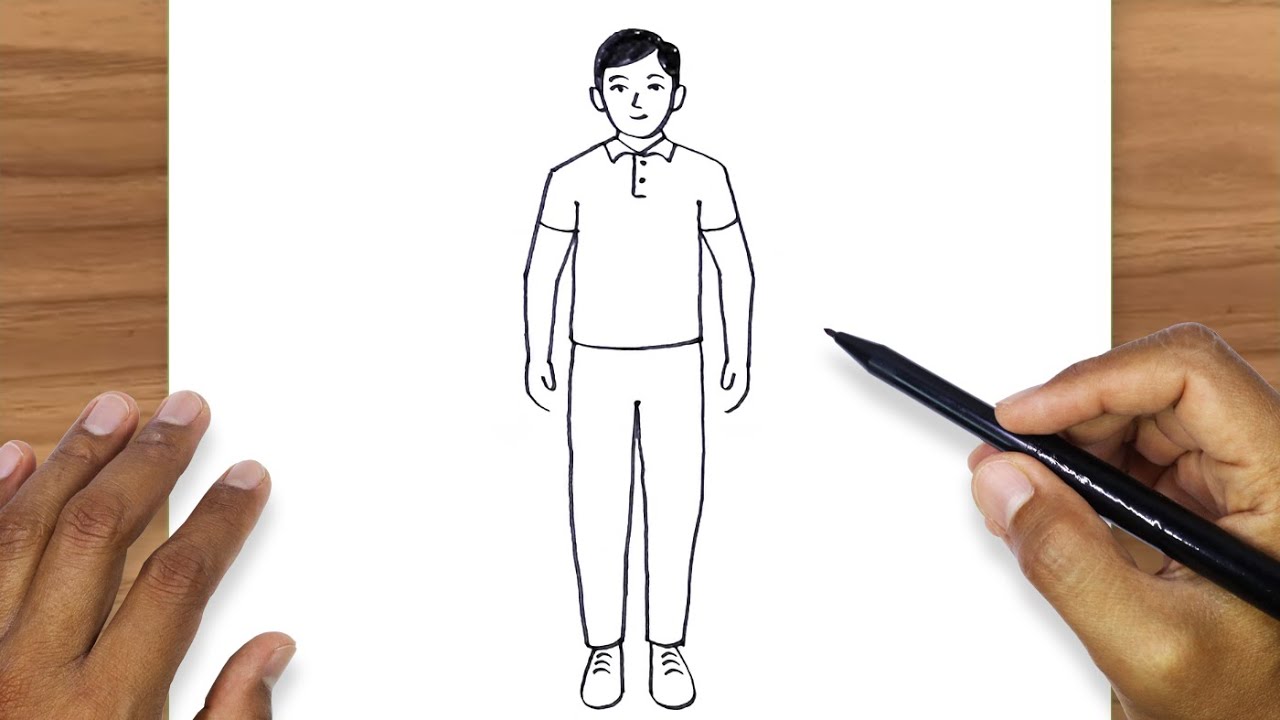 Cara Gambar Orang Kartun | Cara Menggambar Yang Gampang