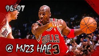 Miami Heat Retires MJ's 23 Jersey! Michael Jordan Full Highlights vs Heat  2003.04.11 - 25 Points! 