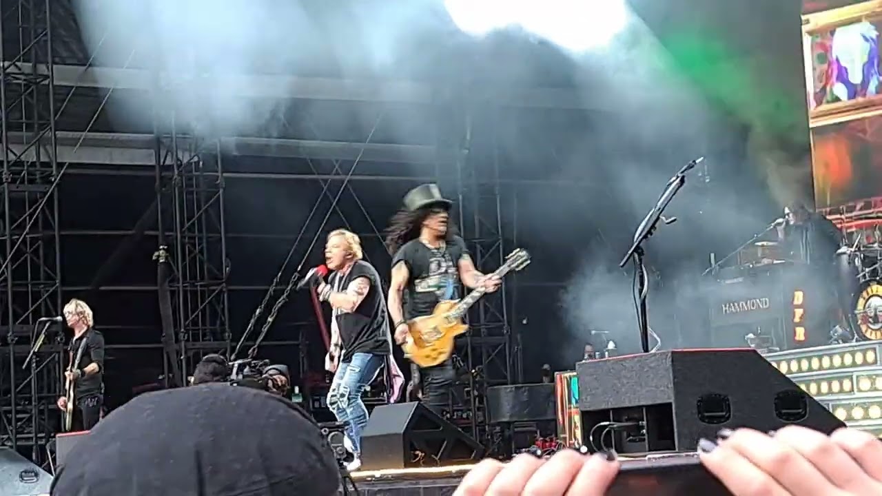 Guns N'' Roses (live) - Welcome to the Jungle - Tottenham Hotspur Stadium, London 2022
