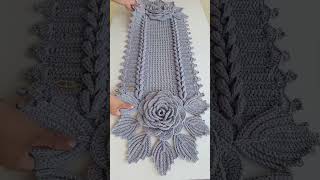 I Made an Easy Crochet Table Runner