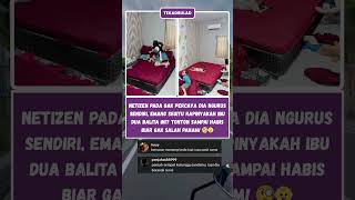 Gak Percaya Ibu 2 Anak Rapih  Netizen Kena Prank Tonton Sdanai Habis  ibumuda viral shorts