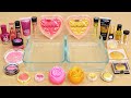 Rose Gold vs Gold - Mixing Makeup Eyeshadow Into Slime!  Special Series