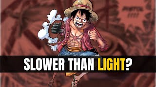 Massive speed downgrade for Luffy