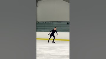 Euler + Double Salchow #figureskating #adultfigureskating #iceskating #salchow #jumping #jumps