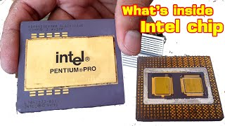 What's inside Intel Pentium Pro Processor chip by Archimedes Channel 1,688 views 3 months ago 2 minutes, 55 seconds