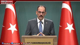 İbrahim Kalından Bolton Tepki