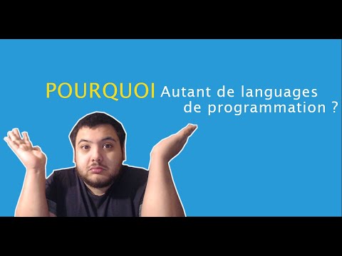 Pourquoi y a t il tant de langages de programmation ? - YouTube