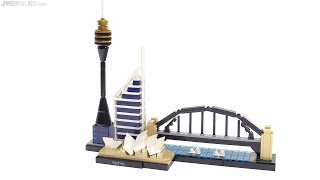 Lego Architecture Sydney Skyline Review 21032 Re Upload