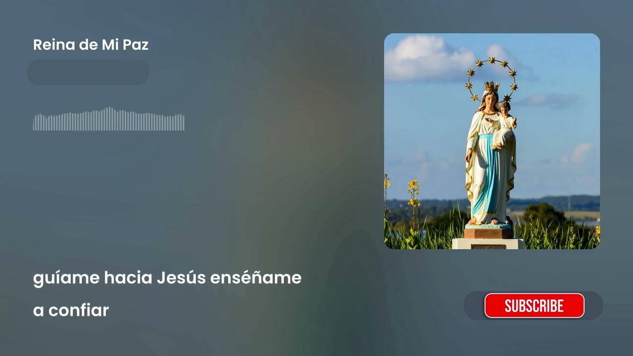 Maria, Reina de Mi Paz #virgenmaría #viral