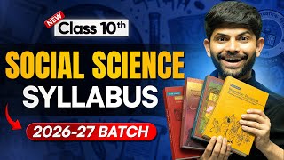 Class 10Th - Sst Complete Syllabus For Cbse 2026-27 Boards Digraj Singh Rajput