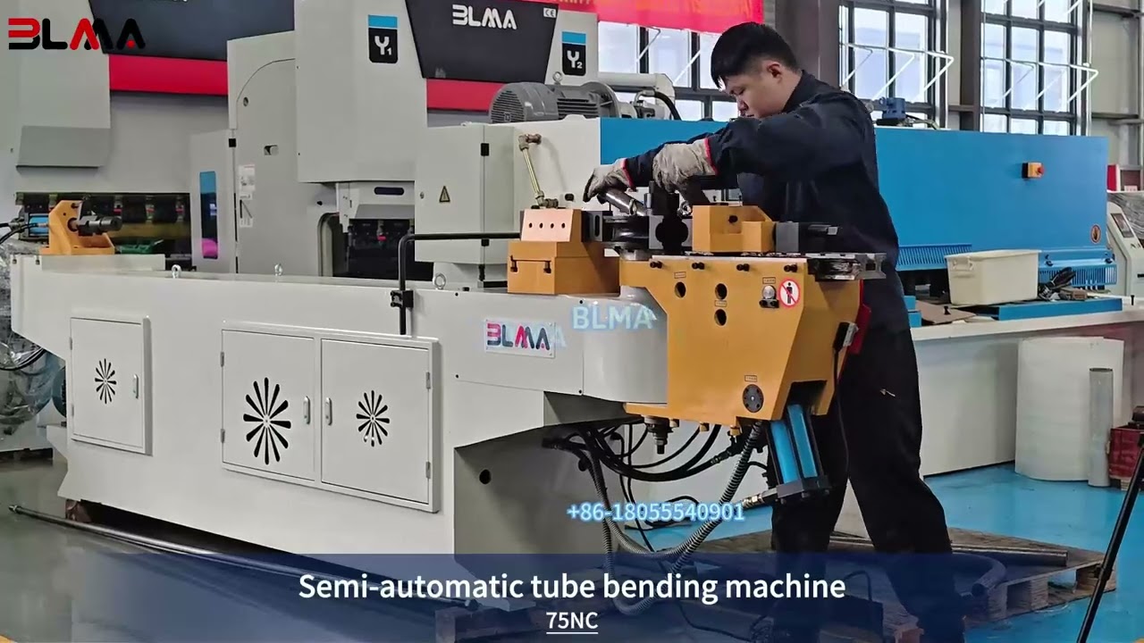 BLMA-2025-DW75NC NC Tube Bending Machine | Strong, Stable, Reliable