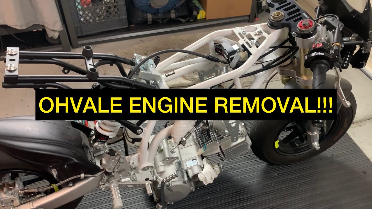 How to remove the engine from your Ohvale GP-0