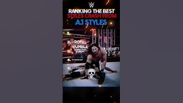 Ranking AJ Styles’ Most Epic Styles Clash Moments