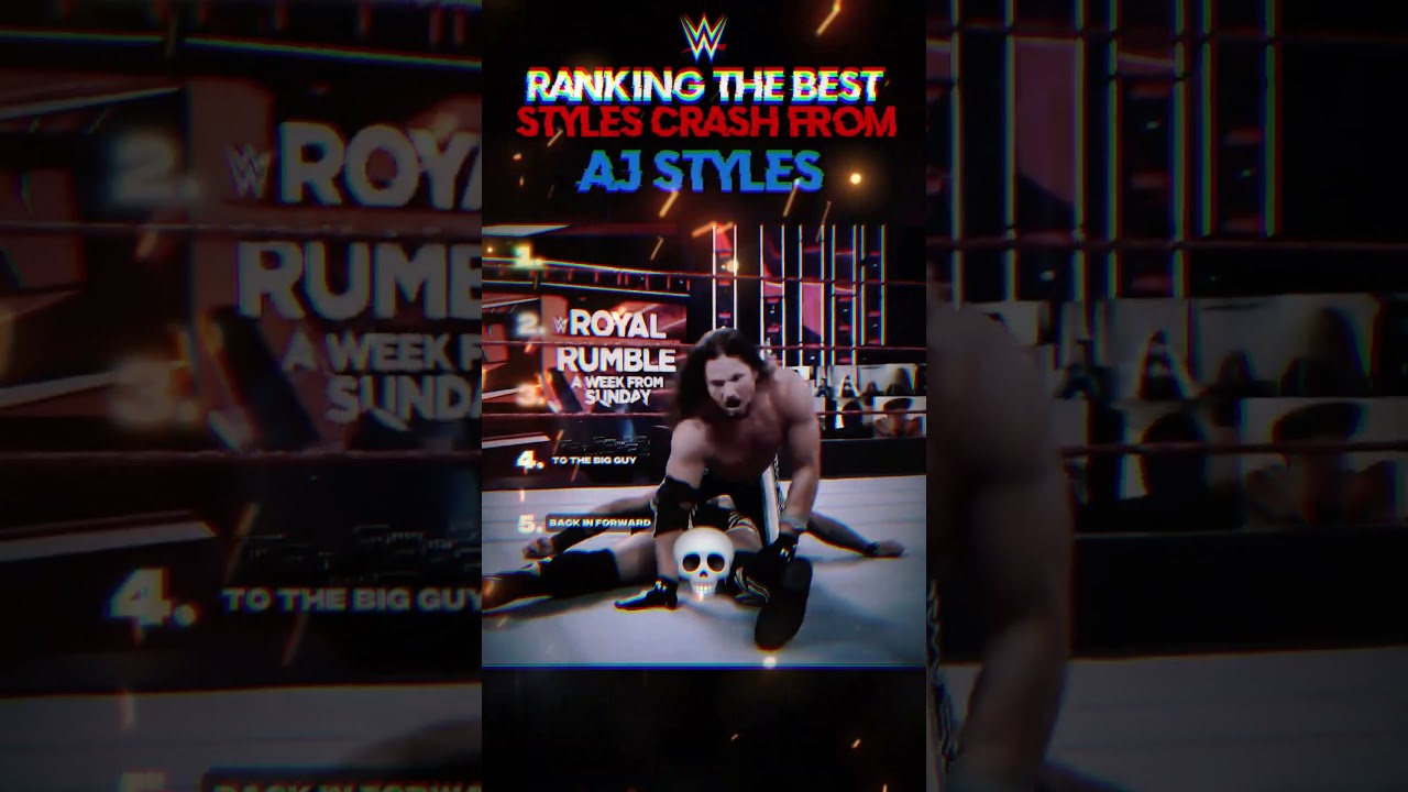 Ranking AJ Styles’ Most Epic Styles Clash Moments