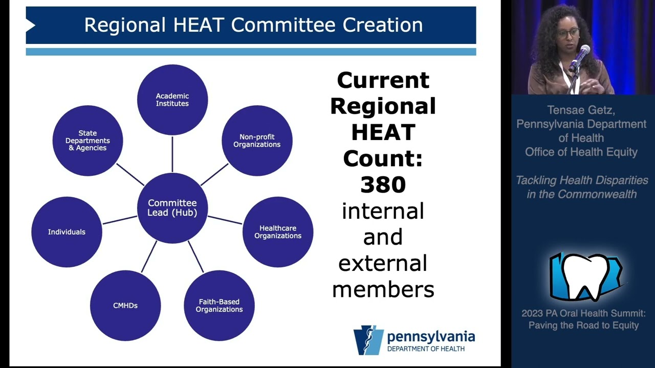 2023 PA Oral Health Summit - "Pennsylvania Department of Health Equity" with Tensae Getz