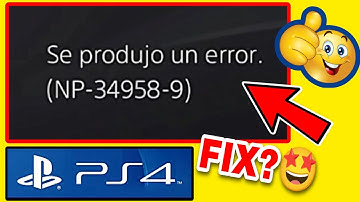 PS4 Error np-34958-9 | PS4 An Error Has Occurred np-34958-9 | How To Fix np-34958-9
