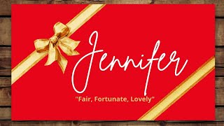Celebrating you Jennifer: What does the name Jennifer mean?
