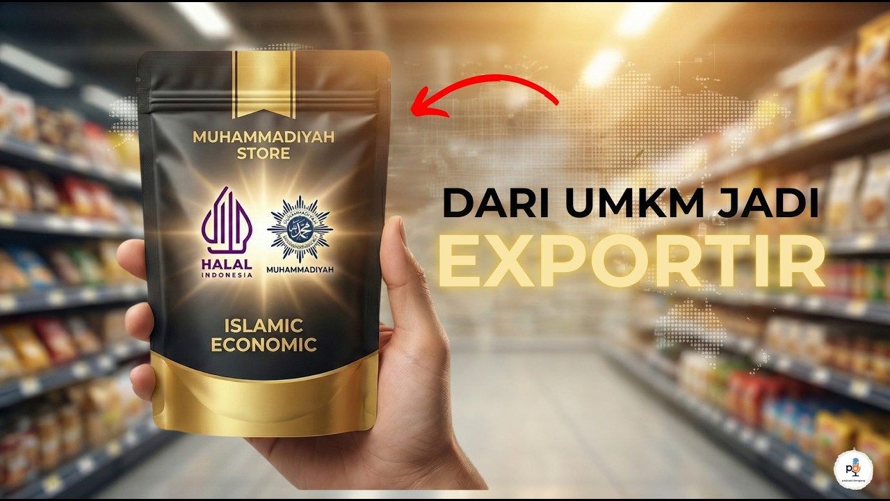 Strategi Muhammadiyah Kuasai Ekonomi Halal Dunia | Dari UMKM Jadi Exportir