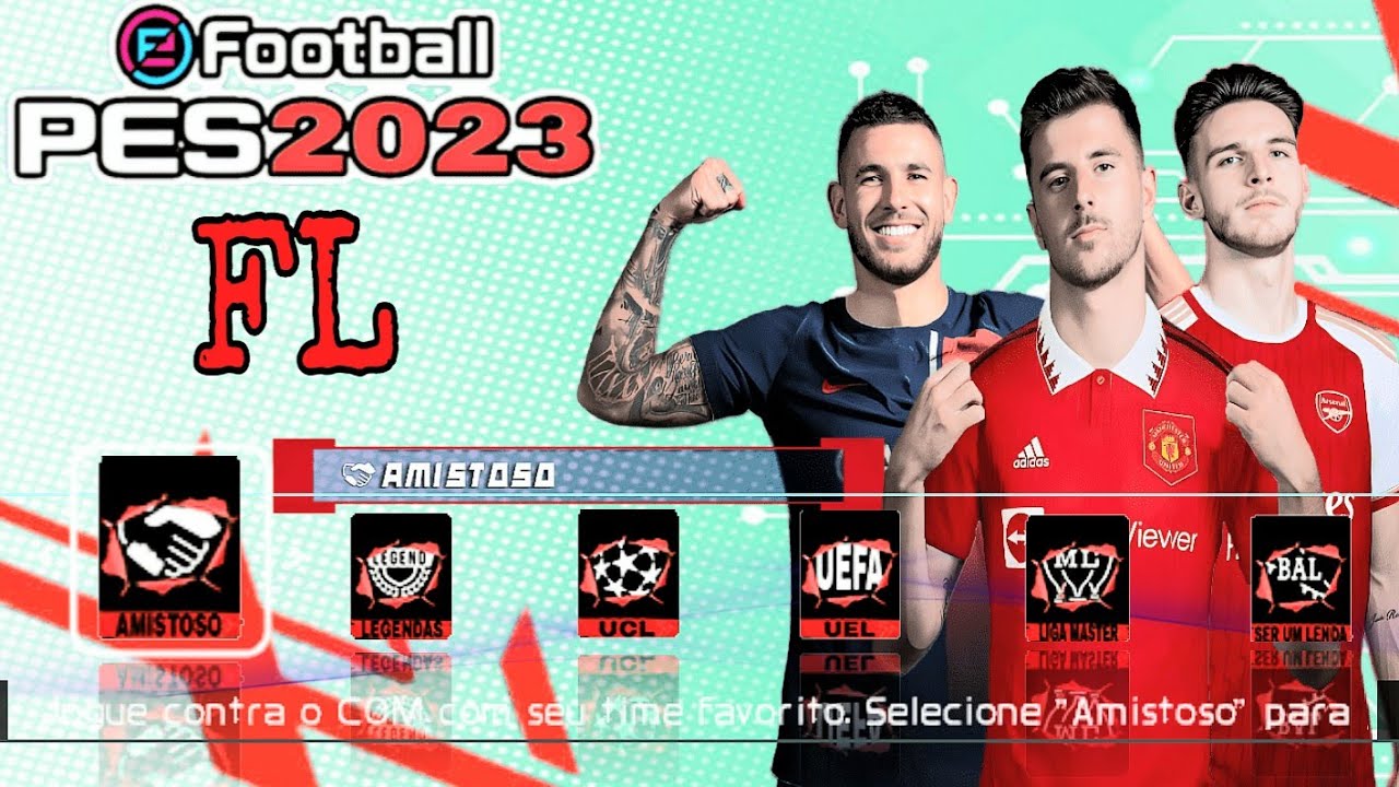 Pes 2023 PPSSPP Brasileirão e Europeu Atualizado – FernandoPlay