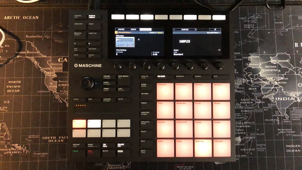 Maschine MK3 - Just Making Some Beats - Live - YouTube