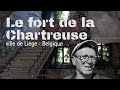Ma curiosité me mène dans l'imposant fort de la Chartreuse à Liège