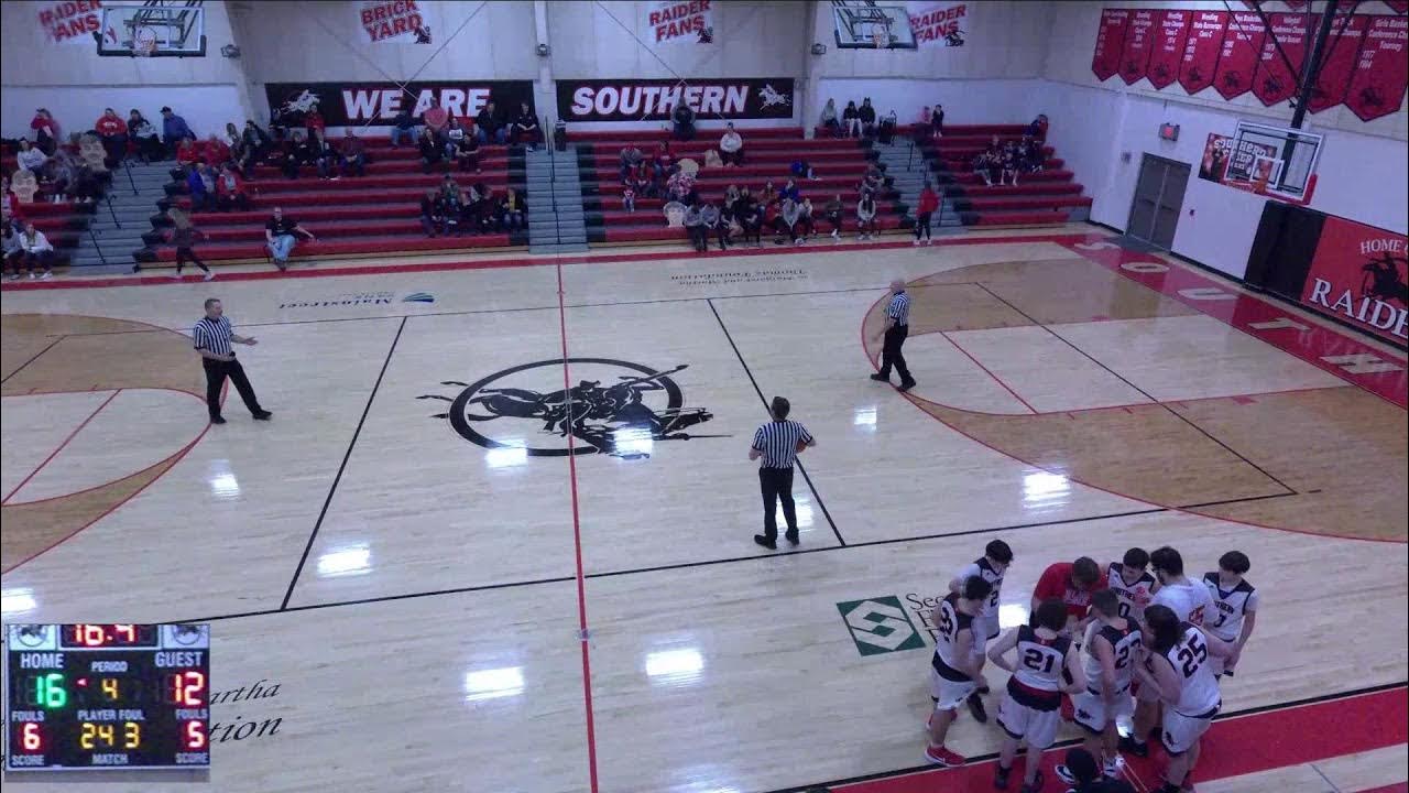 Southern High School vs Pawnee City High School Boys' Varsity