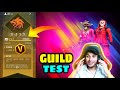 FF LIVE GUILD TESTING 1 VS 2 | FREE FIRE LIVE GUILD TEST | LIVE GUILD TEST FF