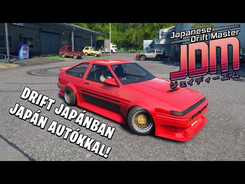 Japanese Drift Master DEMO - Driftelések Japánban! | Játékbemutató