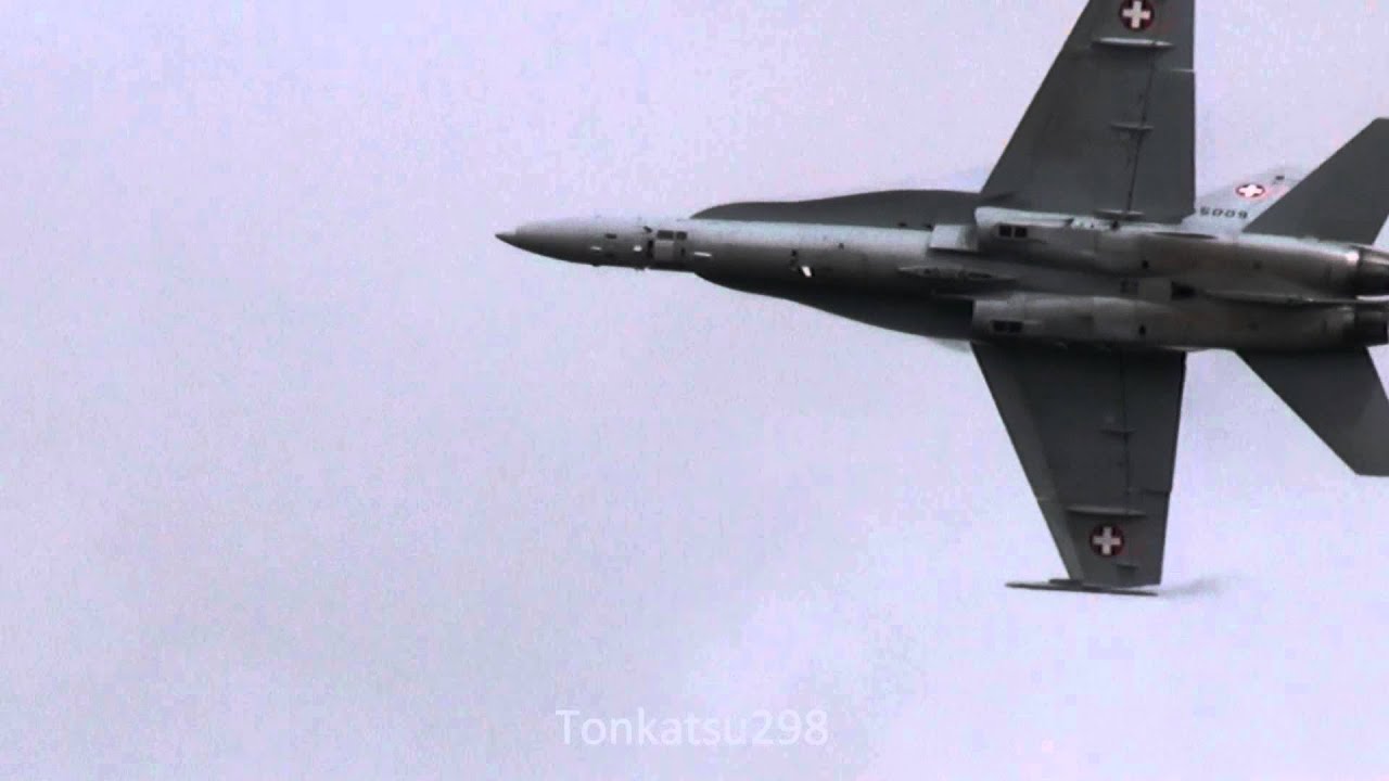 RIAT 2014 F/A-18 Solo Display Swiss Air Force