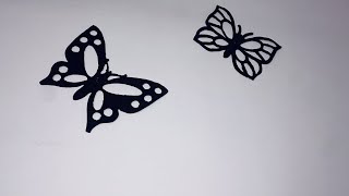 How can make wooden Butterfly by scroll saw