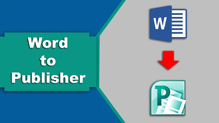 How to Open Word Document into Microsoft Publisher