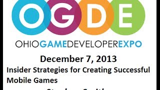 OGDE:  Insider Strategies for Creating Successful Mobile Games screenshot 4