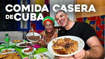 CUBAN INVITES ME TO EAT AT HER HOUSE 🇨🇺 *EATING in CUBA is MISSION IMPOSSIBLE*