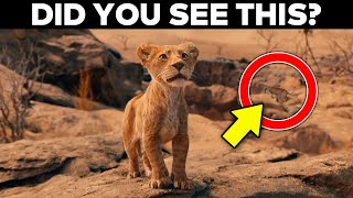 ALL THE DETAILS AND EASTER EGGS YOU MISSED IN MUFASA! (TRAILER)