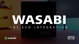 Wasabi · Hot Cloud Storage | SNS EVO Integration